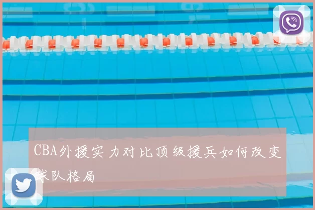 CBA外援实力对比顶级援兵如何改变球队格局