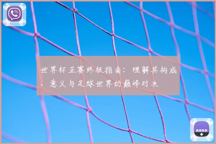 世界杯正赛终极指南：理解其构成、意义与足球世界的巅峰对决