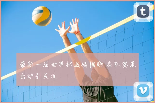 最新一届世界杯成绩揭晓 各队赛果出炉引关注